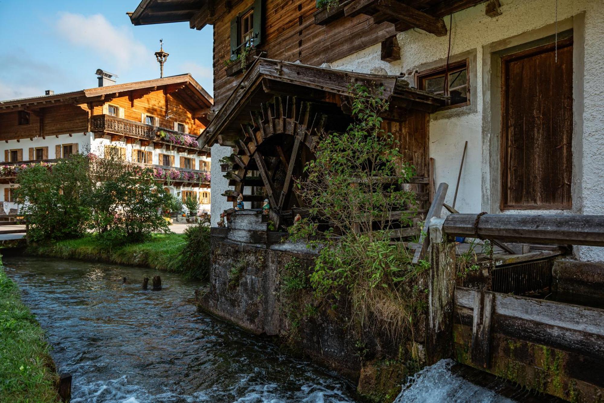 Fruehstueckspension Muellergut Sankt Martin bei Lofer Exterior foto